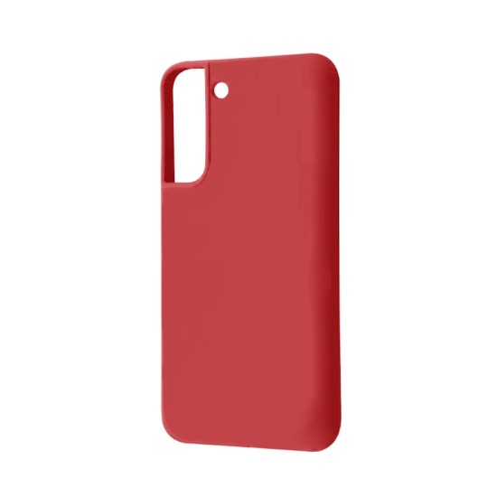 Capa de Silicone para Samsung Galaxy S21 Plus Vermelho